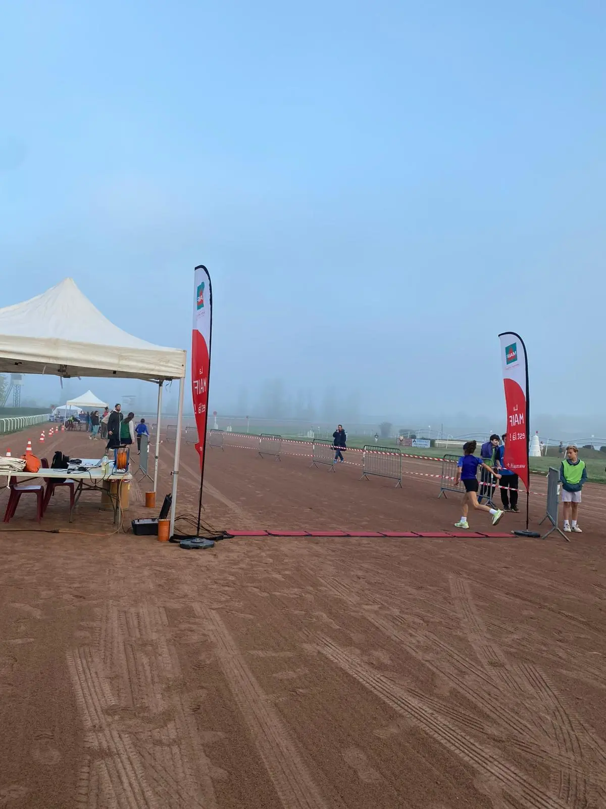 Ligne d'arrivée événement Chrono47